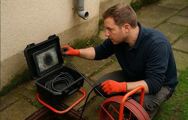 Camera-inspectie van leidingen in Antwerpen